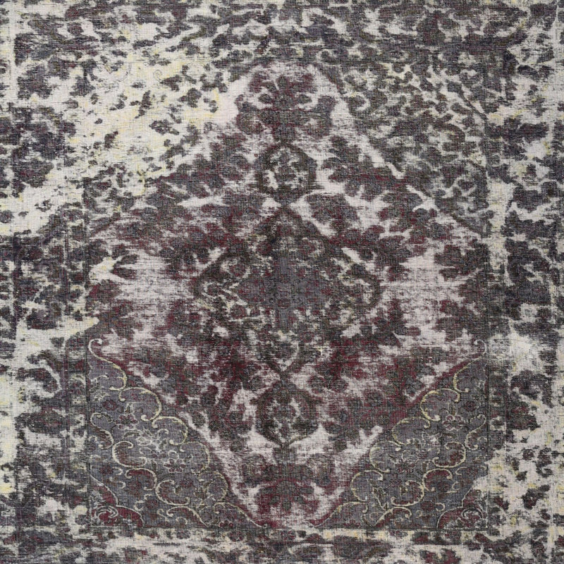 Vannatta Wool Oriental Indoor Rug, Square 3'