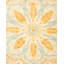 Tapis unique brun / bleu / ivoire noué à la main Vlefta Mogul 4 pi 2 po x 6 pi 5 po