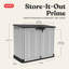 Remise de rangement extérieure en résine durable Keter Store It Out Prime