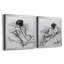 Doux dimanche I - impression sur toile encadrée 2 pièces-242153231-242153233