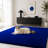 Royal Blue Fluffy Area Rug - Ultra Soft Shag Rug for Living Room, Bedroom, Holiday Decor, Non-Slip Fuzzy Carpet for Modern Home-1959525964