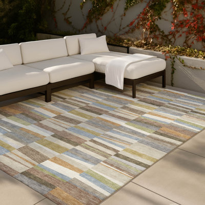 Tapis intérieur / extérieur lavable à la machine Chantille ACN2575