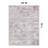 Louisa Machine Washable Oriental Performance Cream/Gray/Brown Area Rug-1658649764