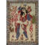 Tapis traditionnel à motif végétal colorant 2 x 3