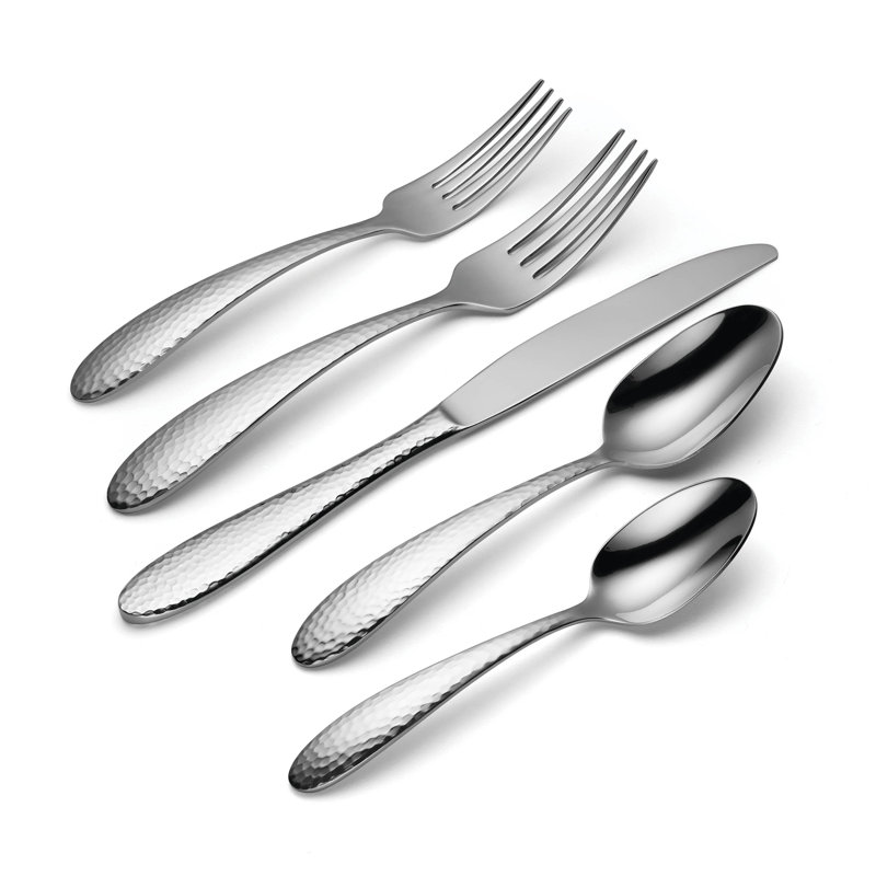 Oneida Reyna 45 Piece Everyday Flatware Set, Service For 8