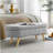 Ottoman Oval Storage Bench, Bench For Bedroom-1806508936