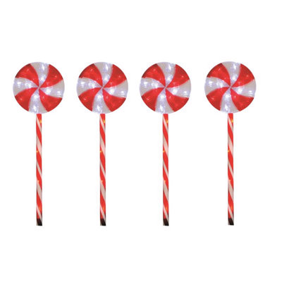 The Holiday Aisle® Lollipop Candy 27 in. Pathway Decor