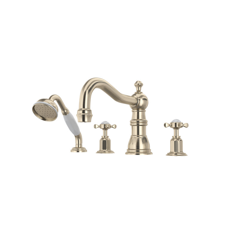 Robinet de baignoire Edwardian, Satin Nickel