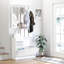 Armoire polyvalente combinée avec de multiples fonctions pour une vie organisée