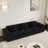 Tarbert Modern Compression Sectional Sofa with Cloud Velvet