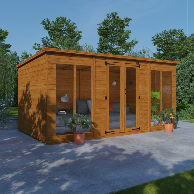 14x8w Tiger Pent Retreat Summerhouse