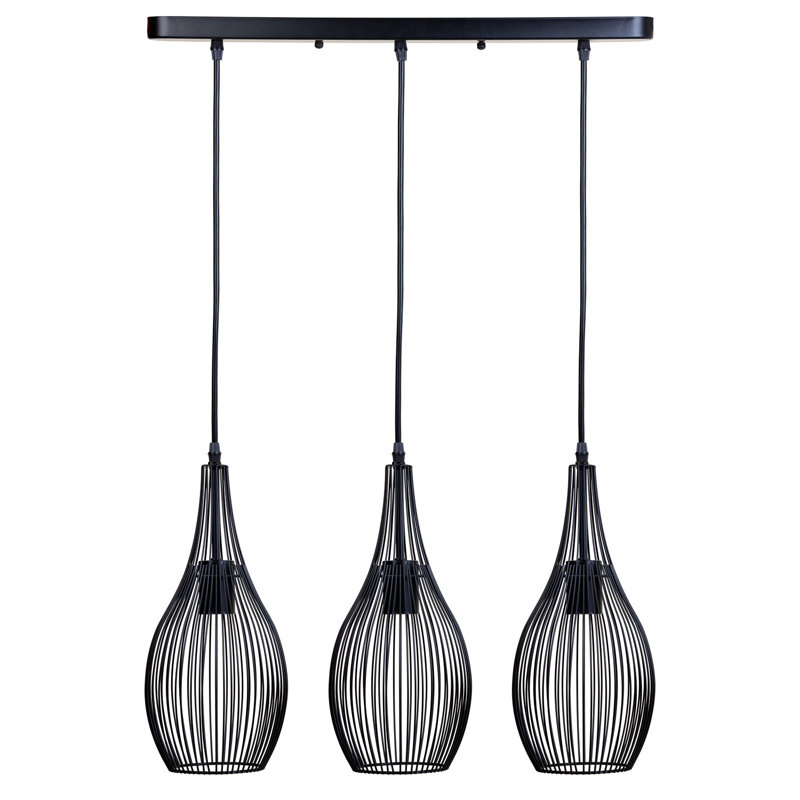 Leidi - Light Black Kitchen Island Pendant