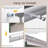 Full-Length Frameless Tempered Glass Yoga Mirrors with Mounting Kit for Home Gym, Yoga & Dance Studio, Set of 2/3-2044355535-2044355533
