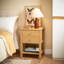 Eita 45cm W Manufactured Wood Bedside Table