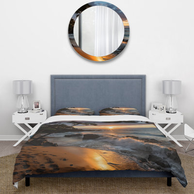 Ensemble de housse de couette Aloha Tropical Dreamscape I Bedding