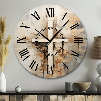 Horloge murale Minimalisme Christianisme