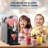 Slushie Machine 68oz, Multi-Function Slushy Maker for Home with LED Display & Auto-Clean, No Ice Needed & One-Touch Reservation, 6 Preset Programs for Frozen Margaritas, Ice Cream & Frappés
