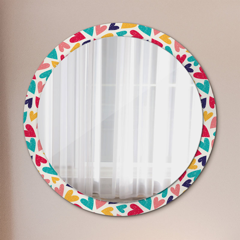 Huldar Glass Flat Wall Mirror