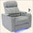 Power Motion Recliner Electric Power Recliner With USB Charging Port, Hidden Arm Storage, Convenient Cup Holder And Bluetooth Speaker