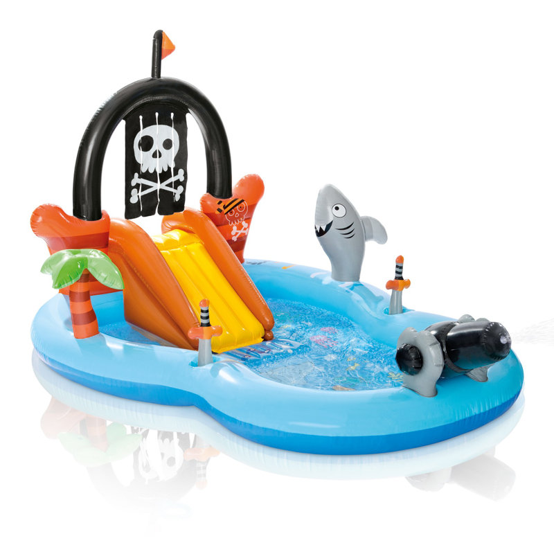 6.33' x 8' Inflatable Water Slide