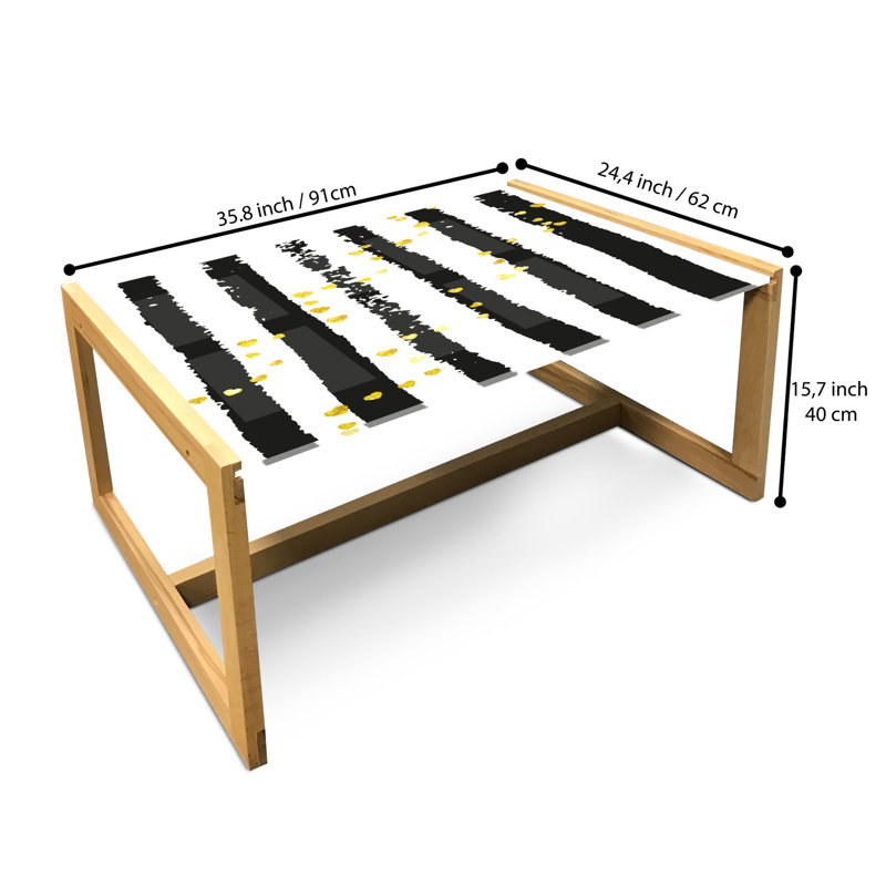Jacklon Sled Coffee Table, 40cm H x 91cm W x 62cm D