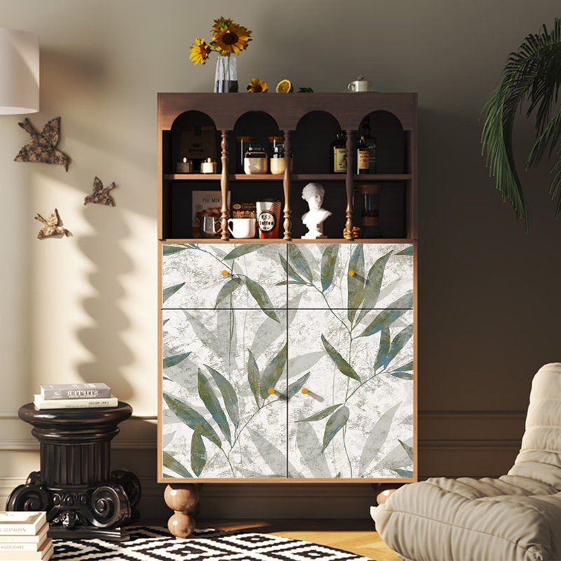 Practical multi-functional display accent cabinet, Natural