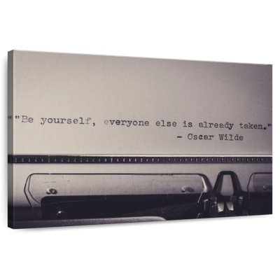 Tergel Oscar Wilde Famous Quote