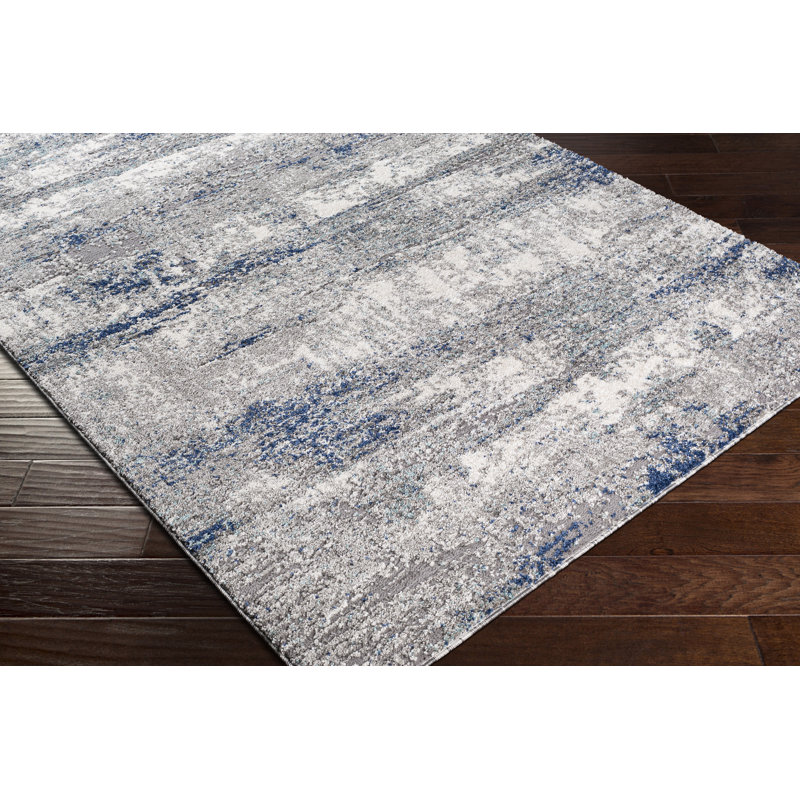 Aderyn Abstract Indoor Rug, Rectangle 2' x 3'