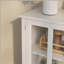 Buffet avec deux portes vitrées et poignée cloche unique-2107686090