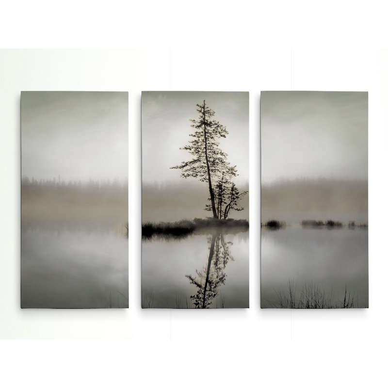 «Sunrise Reflection», reproduction d'impression sur toile, H 32 po x l 48 po
