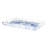 Royal Delft William Mary Blue Acrylic Rectangle Decorative Tray-121427393
