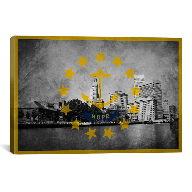 Impression sur toile, H 12 po x l 18 po x P 1,5 po, Pas de tapis, Toile tendue