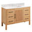 48" Ayanna Single Bathroom Vanity Set with Rectangular Undermount Sink-77153727