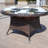 Round Aluminum Wicker Dining Table – (53.15" Diameter X 28.35" H)-655455691