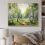 «Birch Woods Silent Woods I», reproduction sur toile encadrée-1540932876-1540932866