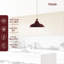 1 - Light Red Single Pendant-876494068