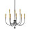Adley Chandelier in Gradient Brass by Cortney Bishop