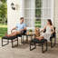 Outdoor Conversation Set with Cushions