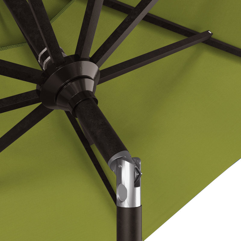 Nirek 108'' Market Umbrella, Ginkgo Performance Canvas