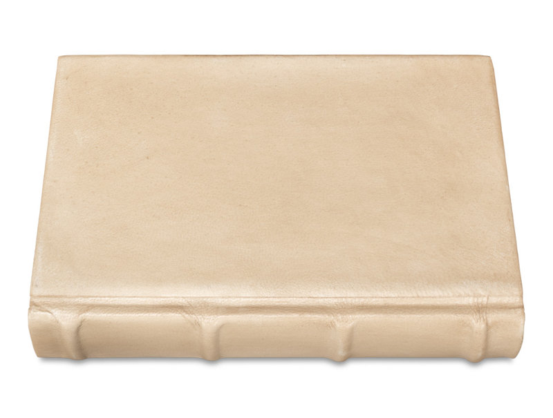 Handmade Decorative Book, Antique White