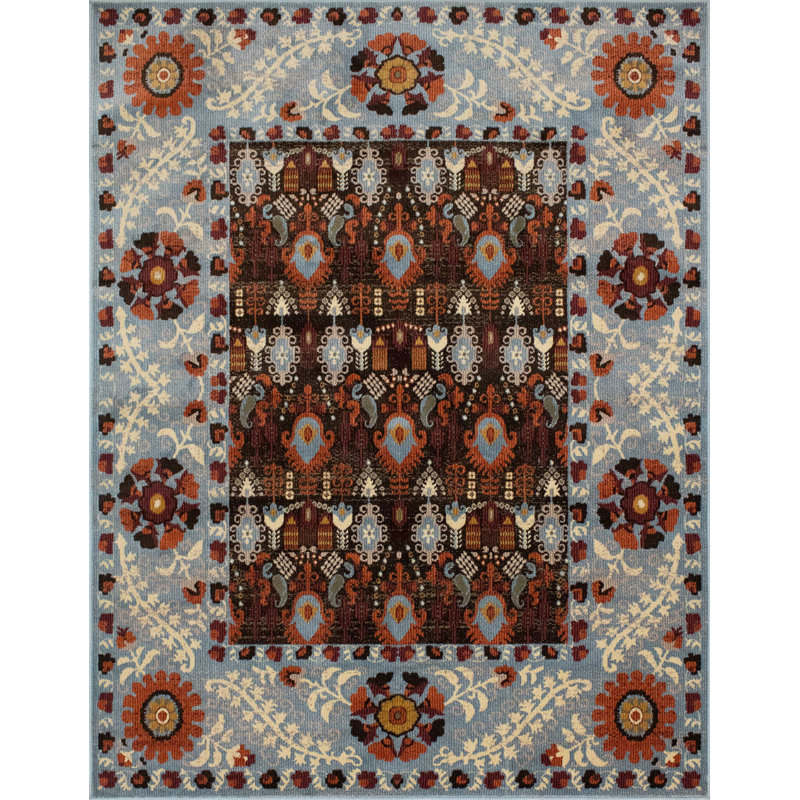 Shara Oriental Indoor Rug, Rectangle 5'2" x 8'