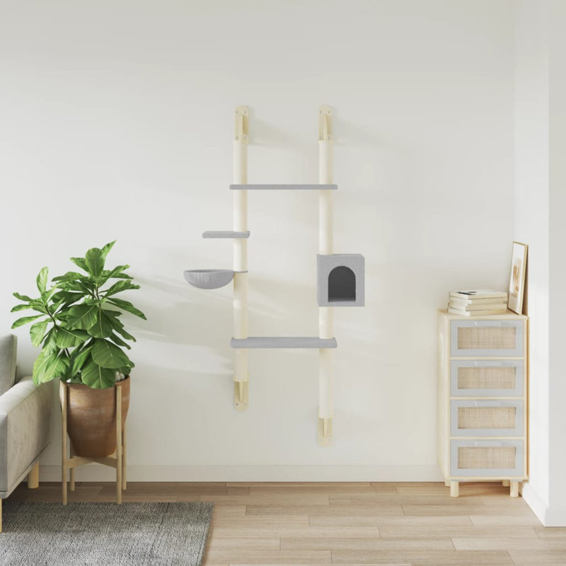 180cm H Cat Tree, Light Grey