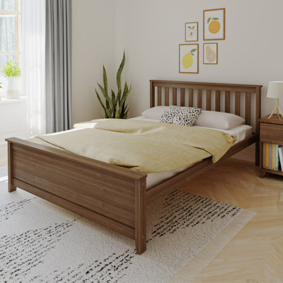 Bolin Solid Wood Platform Bed by Harriet Bee