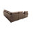 Nchevyshill Leather Match Power Recline Sectional-848549535