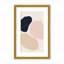 Composition abstraite par The Miuus Studio - Œuvre d'art encadrée sur papier-81386817-131292112-131292121