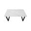 Chancler Metal Base Dining Table-1399259557