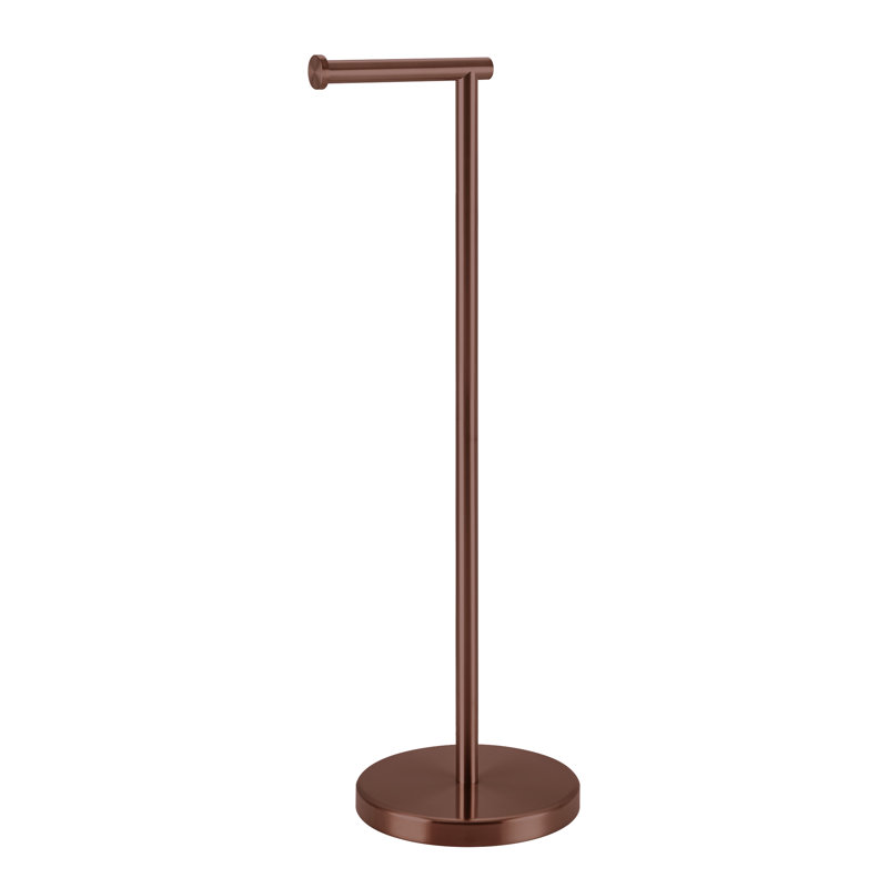Porte-papier hygiénique sur pied, Bronze brossé