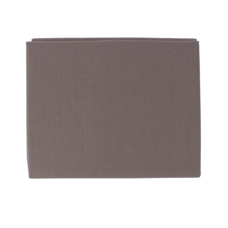 Elladean 100% Cotton Percale Pillow Case, Slate
