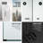 Arden 34" W x 78" H Fixed Shower Screen with 3/8" Glass