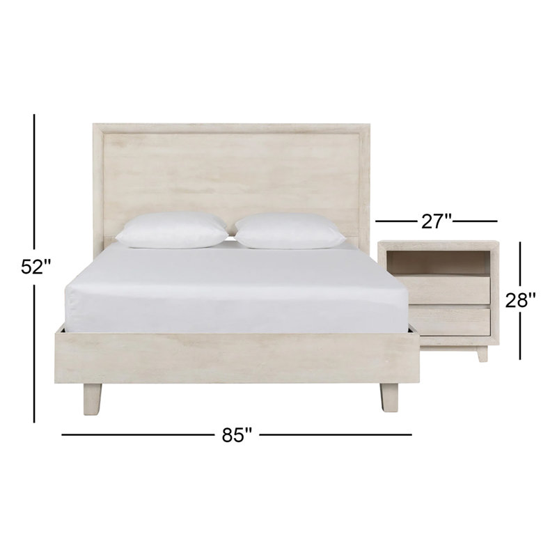 Lorinda 3 Piece Bedroom Set, King